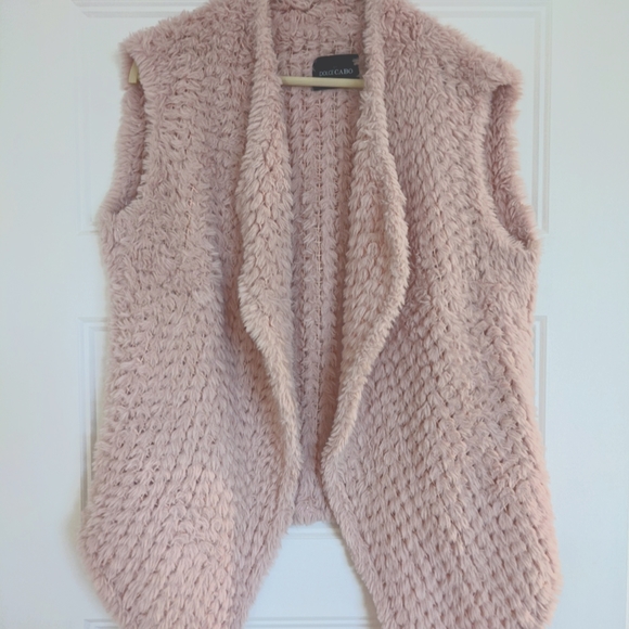Dolce Caba Faux Fur Vest - Picture 1 of 5